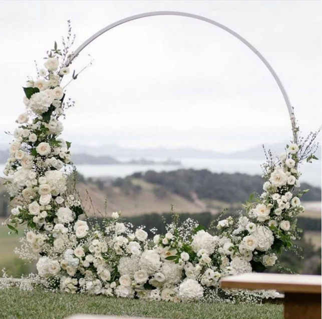 Arche Ronde Mariage 2,30m - Private Garden - Location de matériel  événementiel