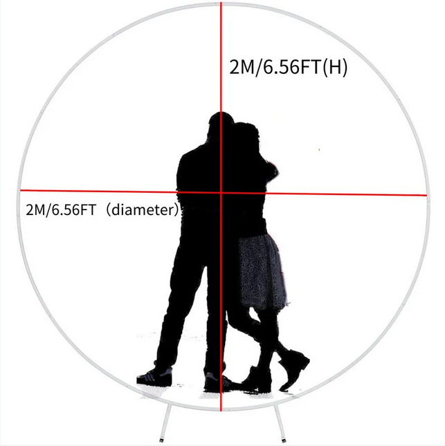 Arche de cérémonie de mariage en cercle de 2m Location de matériel de  réception Var - Atout Reception